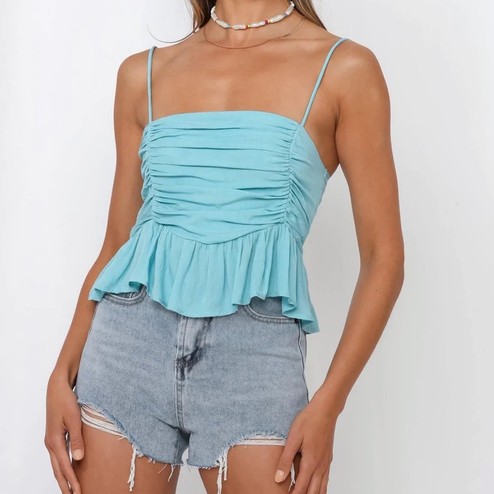 HelloMolly Cosmic Fun Top Blue